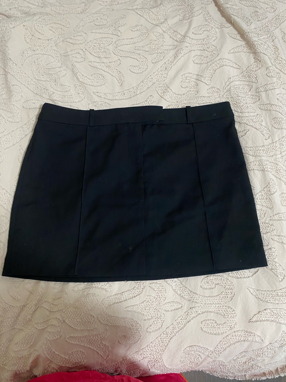H&M Black Mini A-Line Skirt